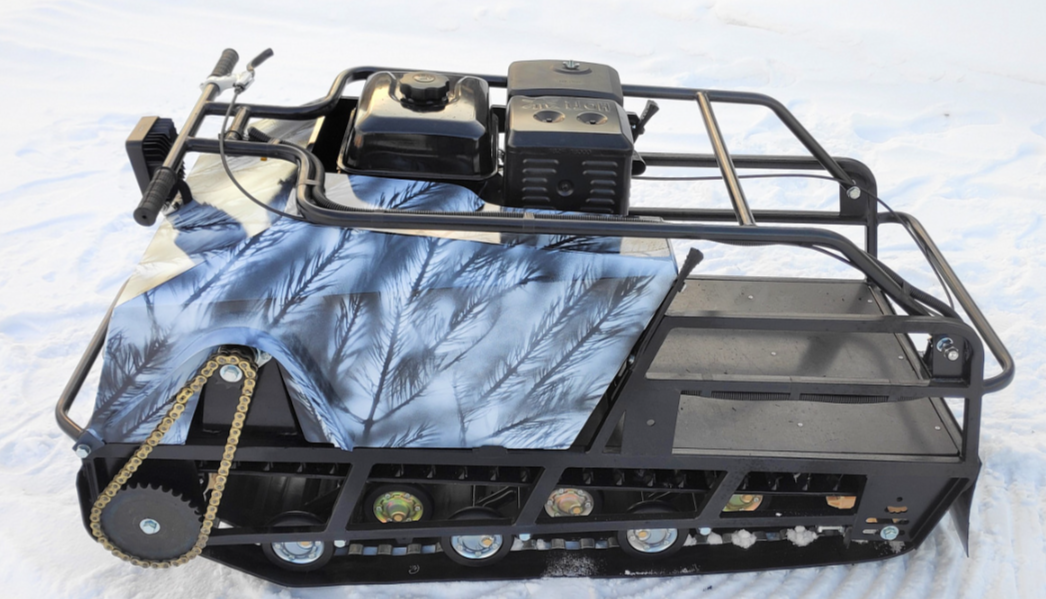 Мотобуксировщик Irondog (Железная собака) M500 13  Камуфляж Охотник в Самаре