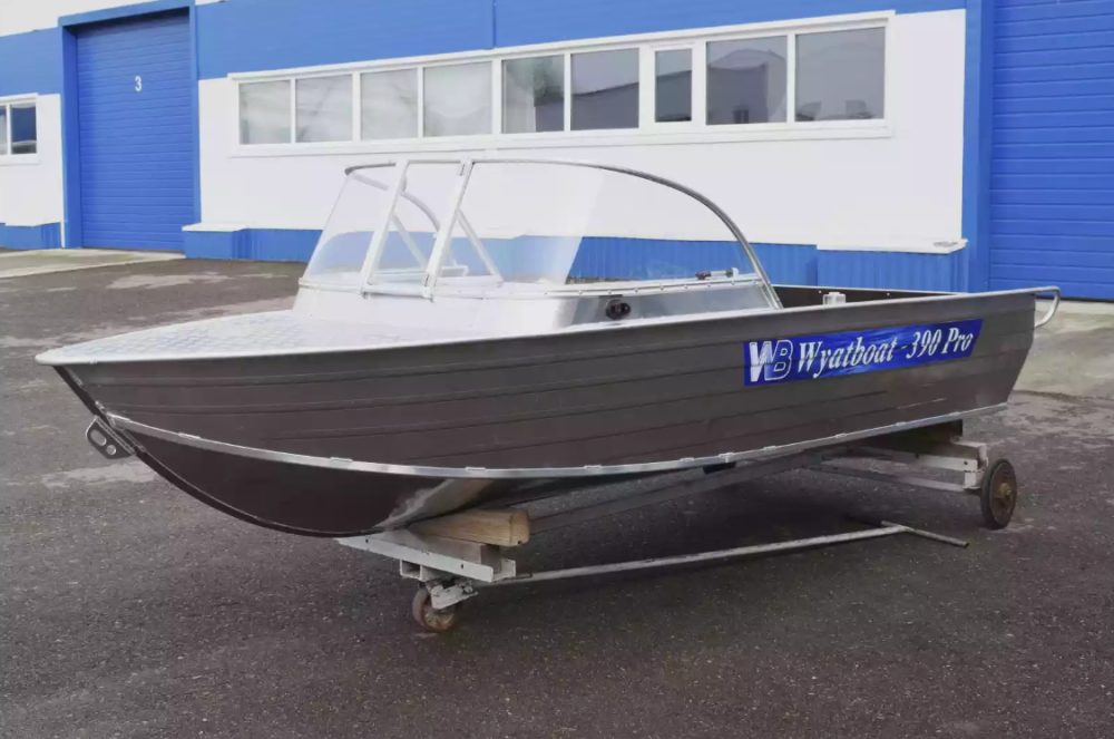 Алюминиевая лодка Wyatboat-390 Pro в Самаре