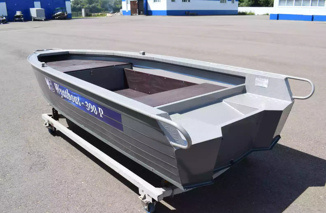 Алюминиевая лодка Wyatboat-390Р Fish в Самаре