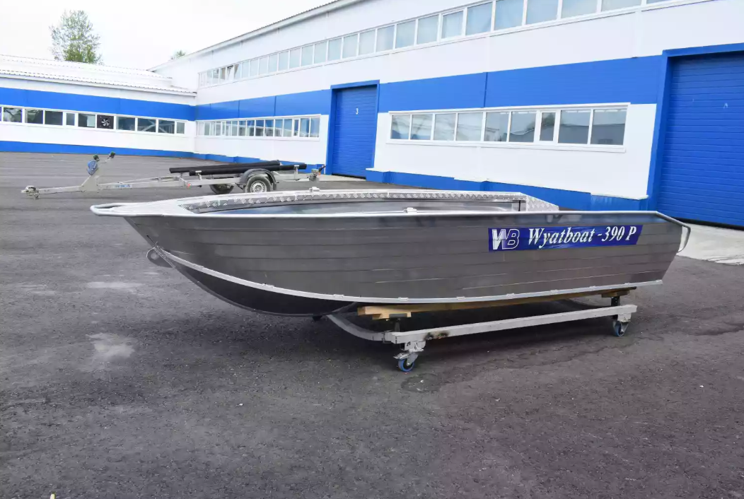 Алюминиевая лодка Wyatboat-390Р Увеличенный борт в Самаре