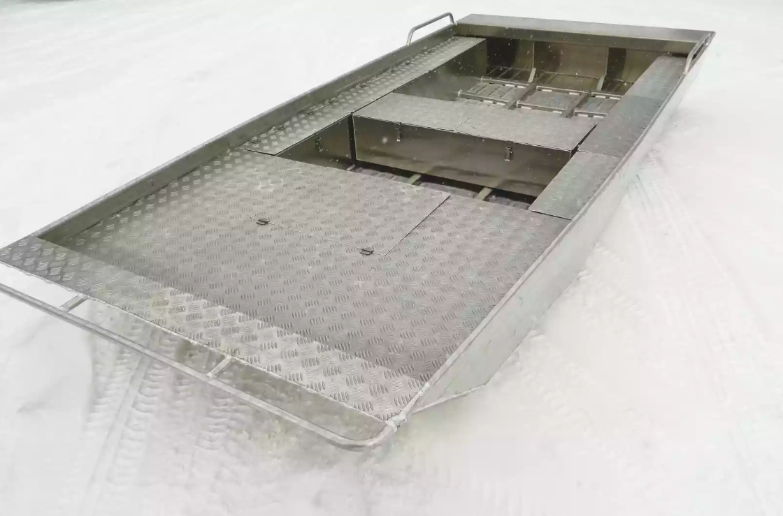 Алюминиевая лодка Wyatboat-390 Jonboat в Самаре