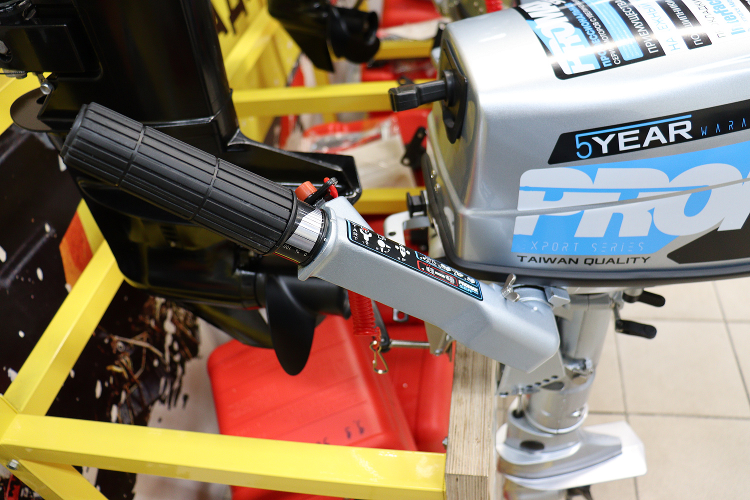 Лодочный мотор PROMAX SP5FHS (внешний бак 12 л) в Самаре