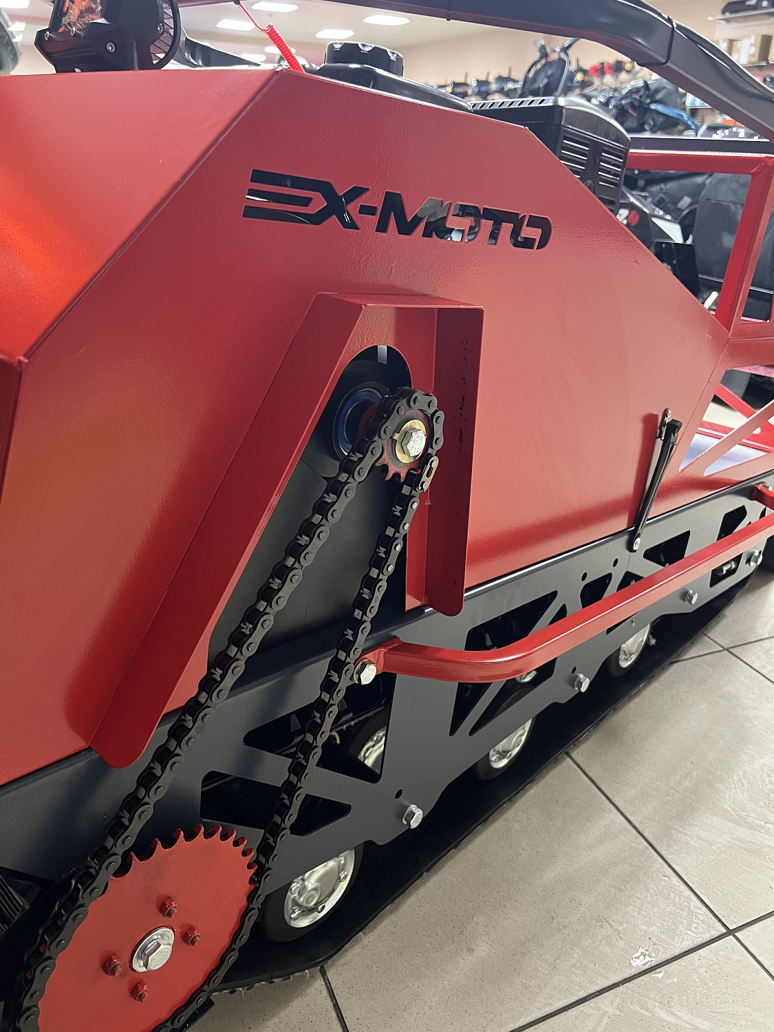 Мотобуксировщик EX-MOTO SNOWDOG S500 15л.с в Самаре