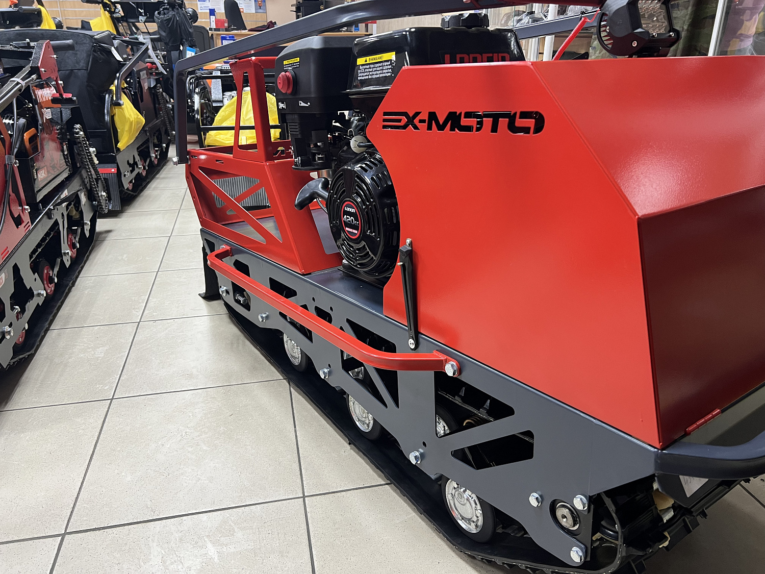 Мотобуксировщик EX-MOTO SNOWDOG S500 15л.с в Самаре