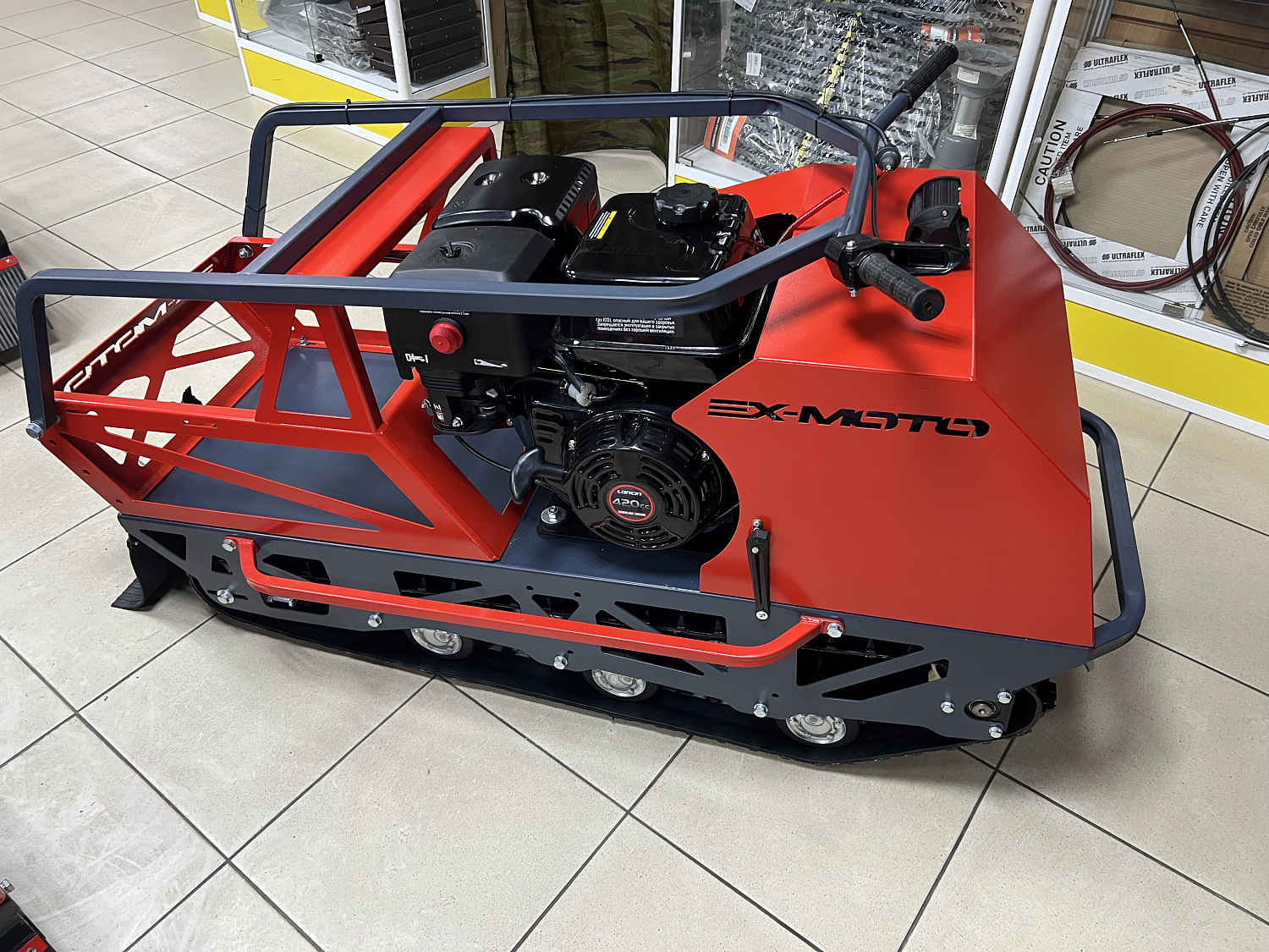 Мотобуксировщик EX-MOTO SNOWDOG S500 15л.с в Самаре