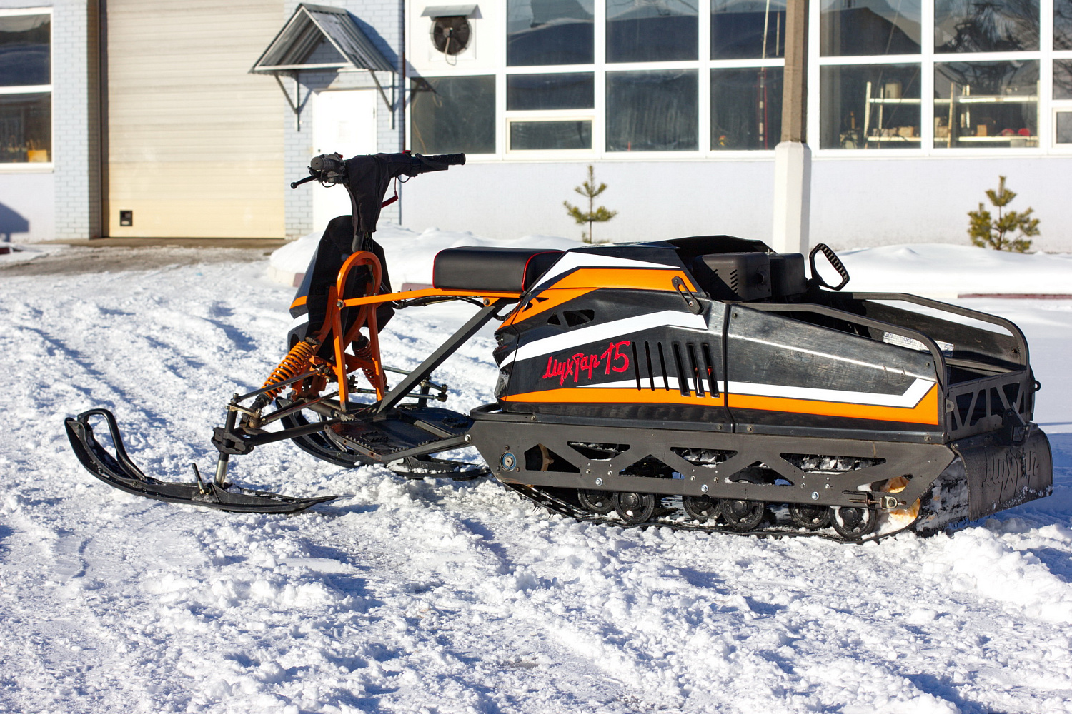 Мотобуксировщик IRBIS Мухтар 15 с лыжным модулем в комплекте в Самаре