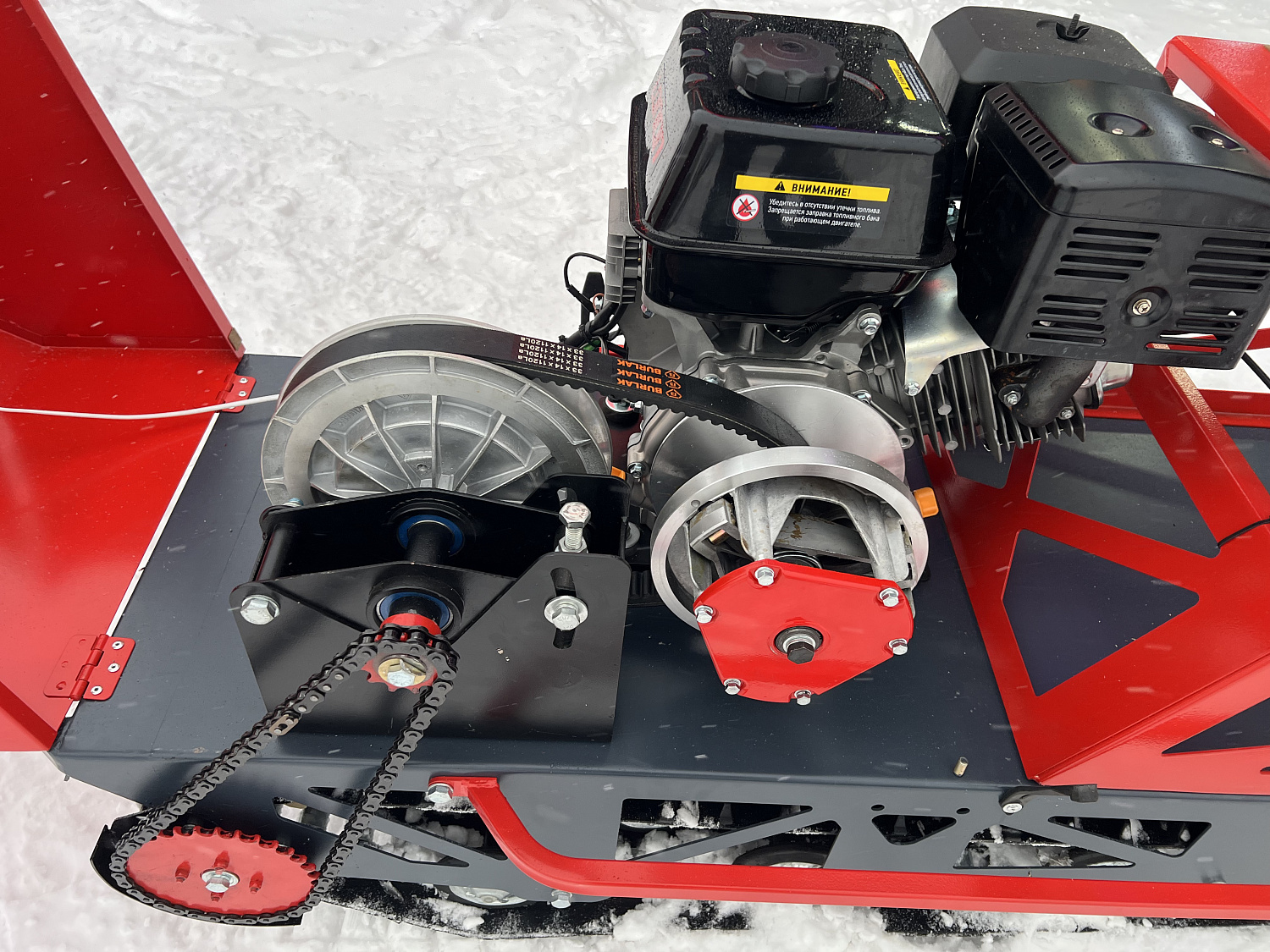 Мотобуксировщик EX-MOTO SNOWDOG S500 15л.с в Самаре