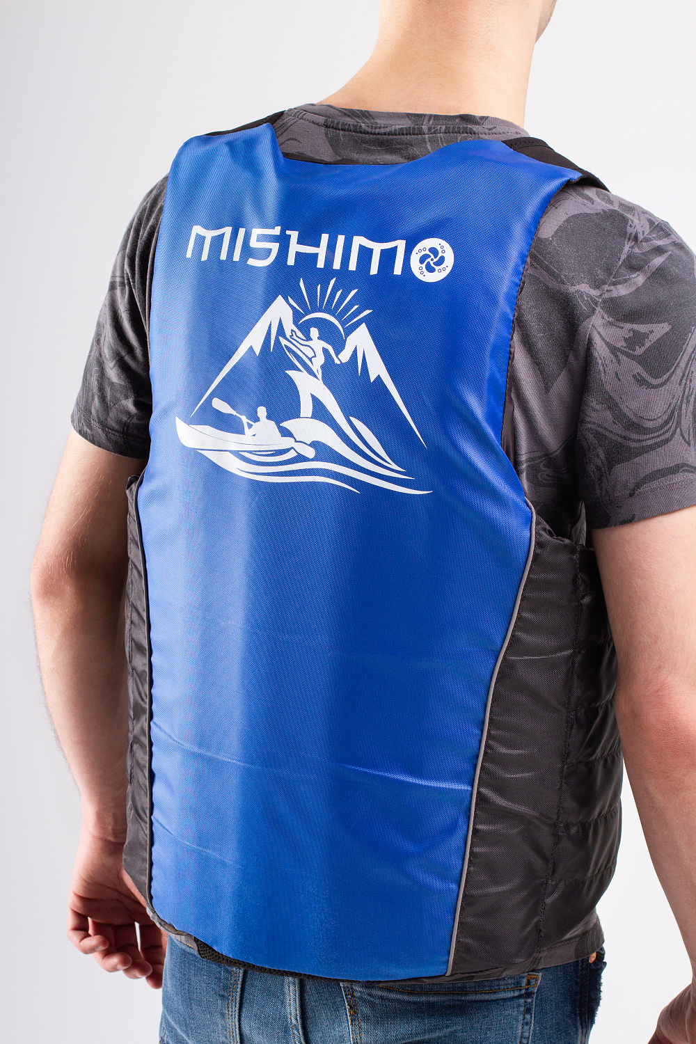 Жилет спасательный MISHIMO PRO Премиум качества Черно-синий в Самаре