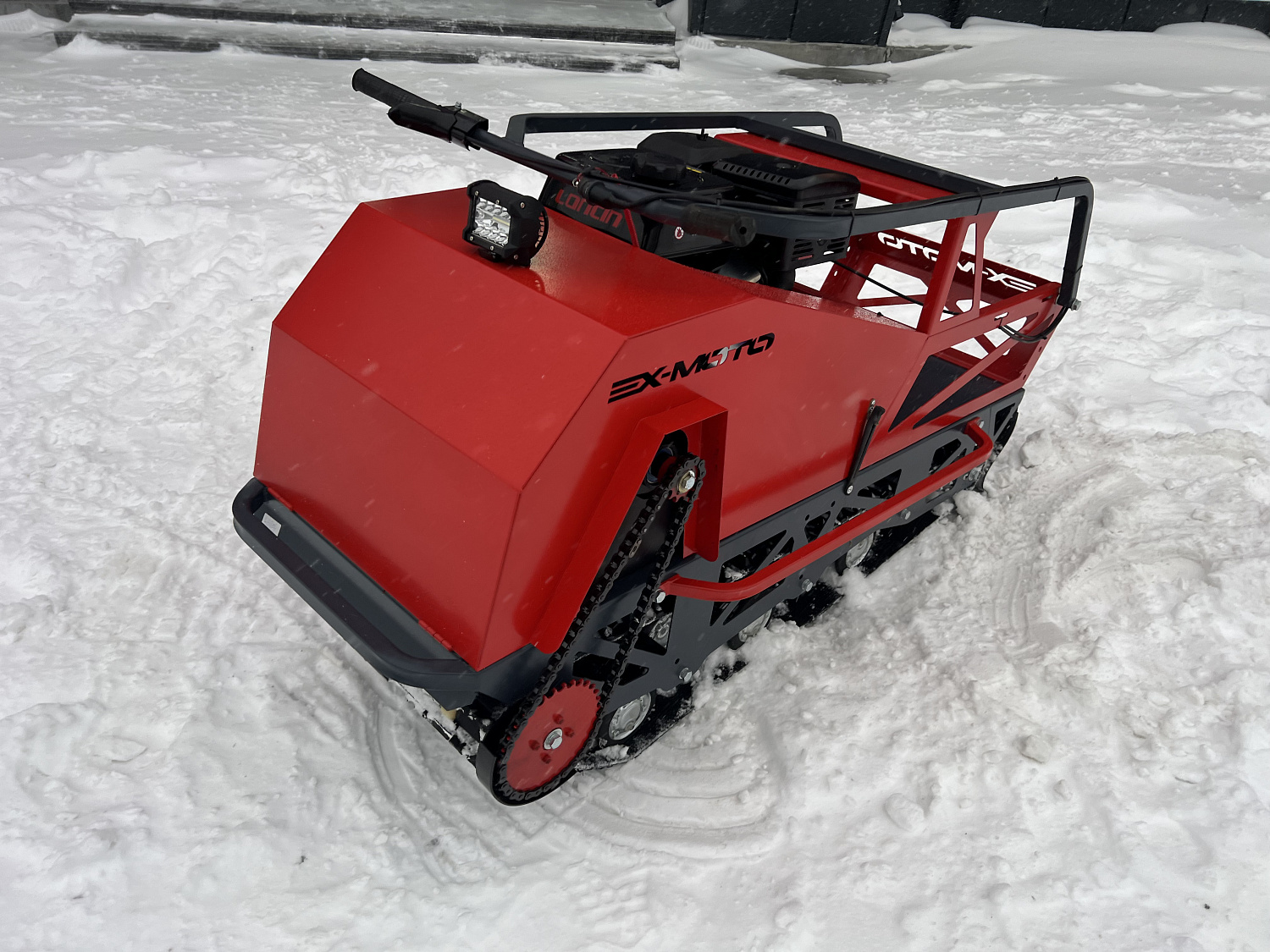 Мотобуксировщик EX-MOTO SNOWDOG S500 15л.с в Самаре